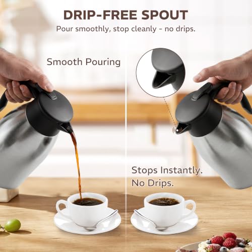 Thermal Coffee Carafe for Keeping Hot