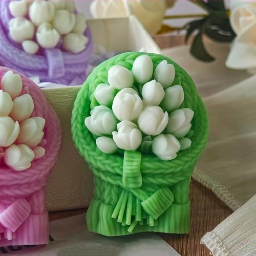 Tulip Flower Candle Mold