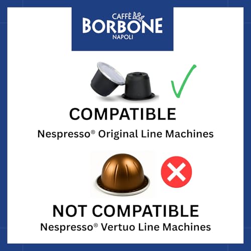 Miscela Oro Espresso Pods Compatible with Nespresso Original Machines (50 Count)