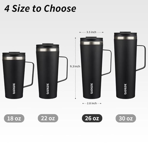 26oz Insulated Tumbler with Handle