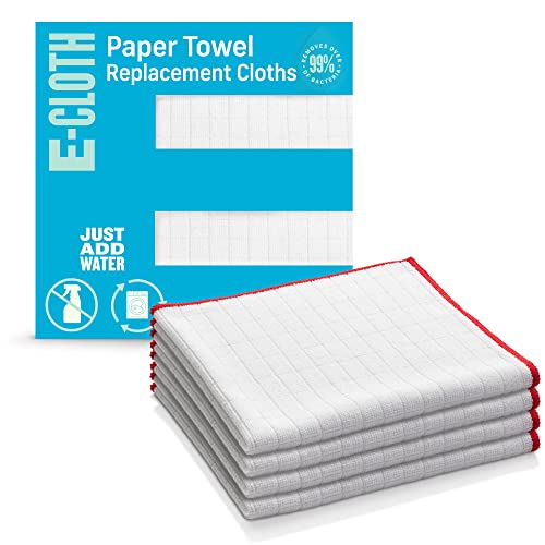 Reusable Paper Towels Replacement Cloths (4 Count)