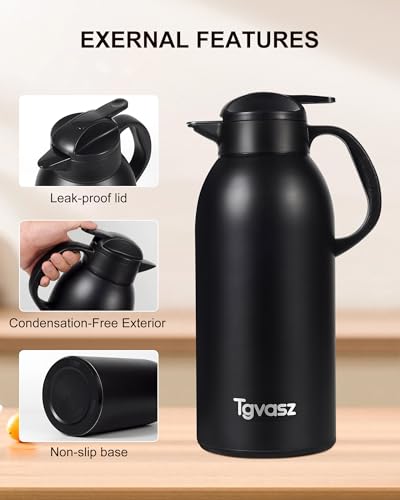 2 PCS Thermal Coffee Carafe 101 oz (6 Count)