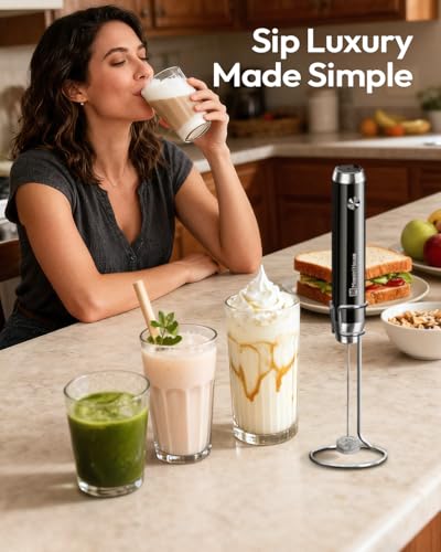LunaFro Rechargeable Milk Frother