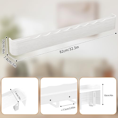 Wall Mounted Coat Rack with Shelf