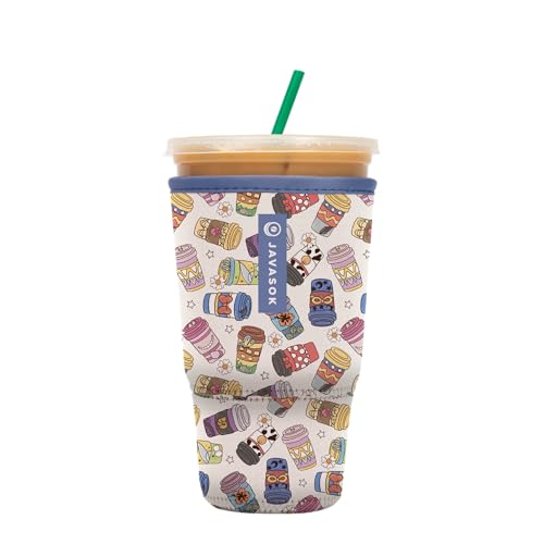 JavaSok Iced Coffee & Cold Soda Insulated Neoprene Cup Sleeve
