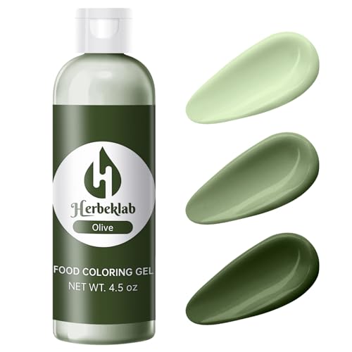 Olive Gel Food Coloring (4.5 Fl Oz)