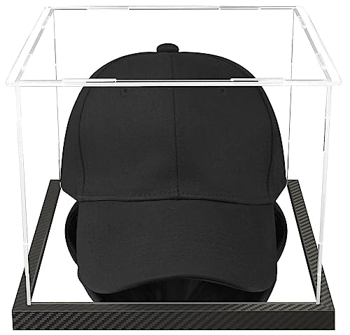 Clear Hat Display Case Acrylic Baseball Cap Holder Stand