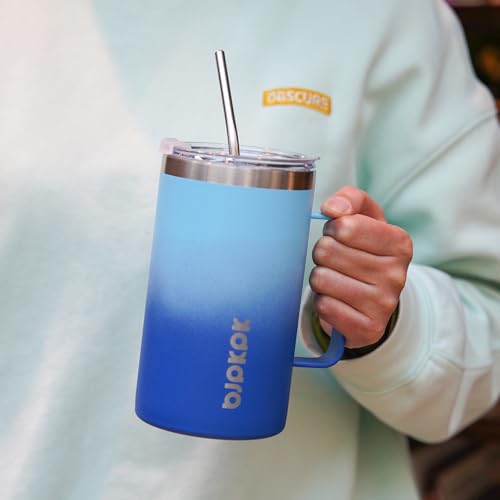 25oz Insulated Coffee Mug with Handle