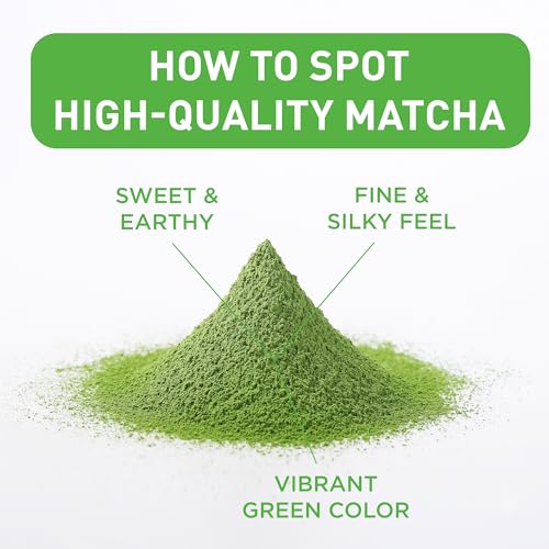 Aiya Authentic Japanese Premium First Harvest Ceremonial Grade Matcha Green Tea Powder (3.5 Ounce)