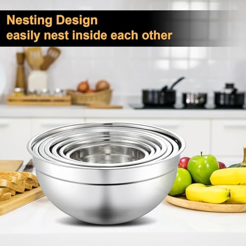 7 Piece Mixing Bowls with Lids Set (7 Count)