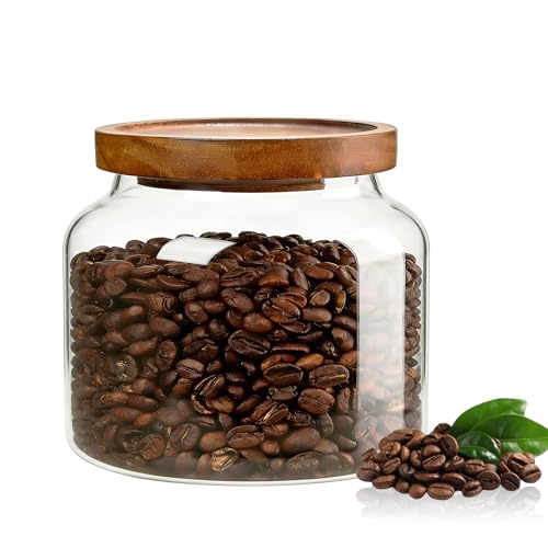 1PC Glass Storage Jars with Airtight Lids