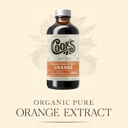 Organic Orange Extract for Baking (128 Fl Oz)