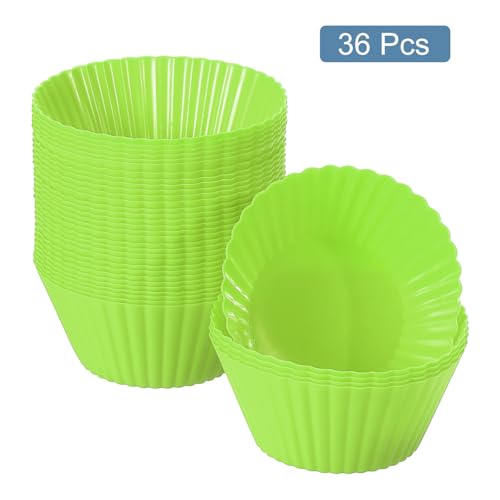 36Pcs Silicone Cupcake Liners