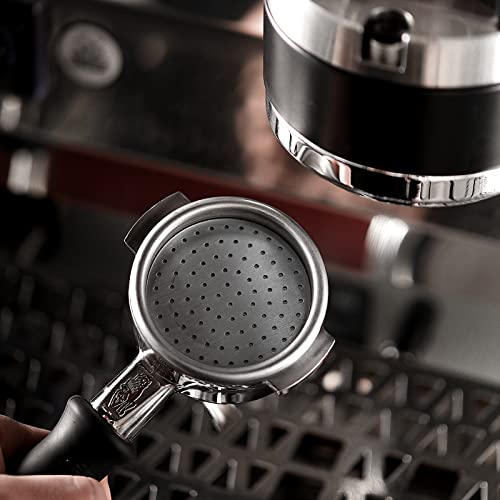 58.5mm Espresso Puck Screen 2 Packs Metal Coffee Filter Reusable Espresso Filters for 58mm Portafilter Basket 0.8mm Thickness FG7010 (2 Count)