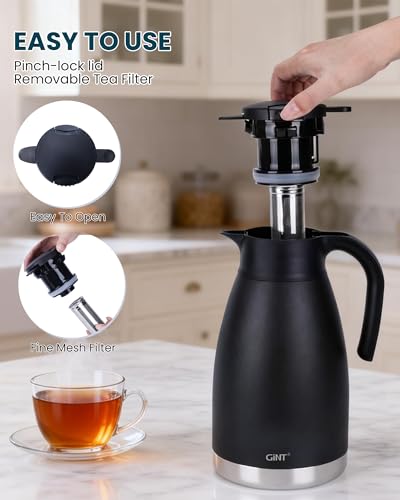 74oz Thermal Coffee Carafe with Infuser