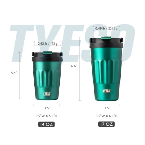 Stainless Steel Portable Tumbler with Flip Lid
