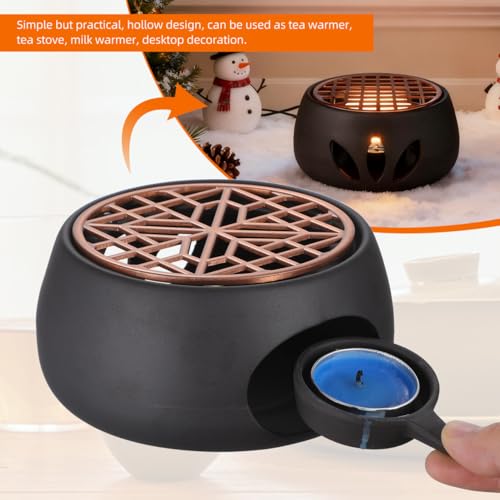 1 Set Ceramic Teapot Warmer Heating Base