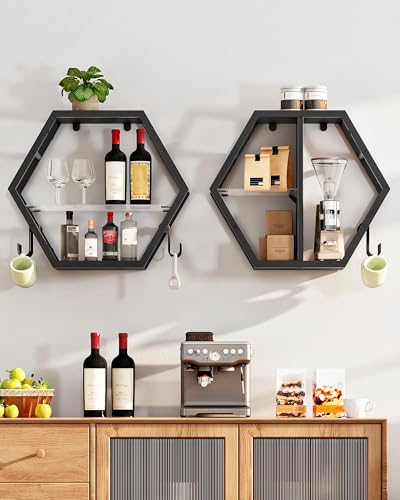 18.9 inch Gaming Floating Shelves (2 Count)