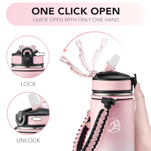24oz Insulated Stainless Steel Travel Water Bottle