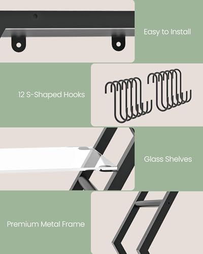 18.9 inch Gaming Floating Shelves (2 Count)