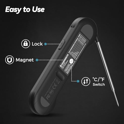 0.5 Sec Instant Read Meat Thermometer Digital for Cooking