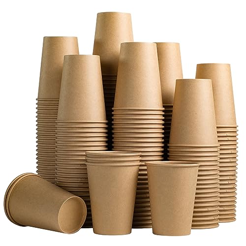 210 Pack 12 OZ Paper Coffee Cups (210 Count)