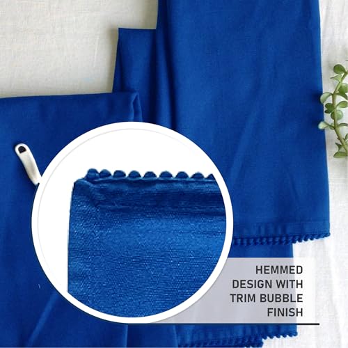 Kitchen Towels 100% Cotton Solid Kitchen Dish Cloths Hand Towel Reusuable Dish Towel for Cleaning & Drying Tea Towels Set with Hanging Loop (6 Count)