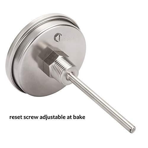 Fully Stainless Steel Bimetal Dial Thermometer