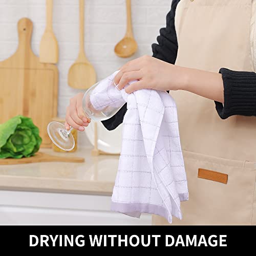 100% Cotton Terry Kitchen Towels (4 Count)