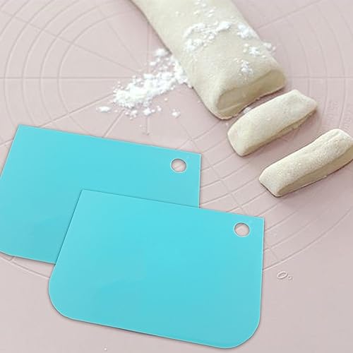 6pcs Cake Scraper Decorating Comb and Icing Smoother Reusable Bread Cream Pizza Cutter