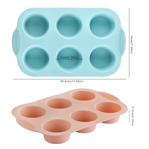 3 Pack Silicone Muffin Pan (3 Count)