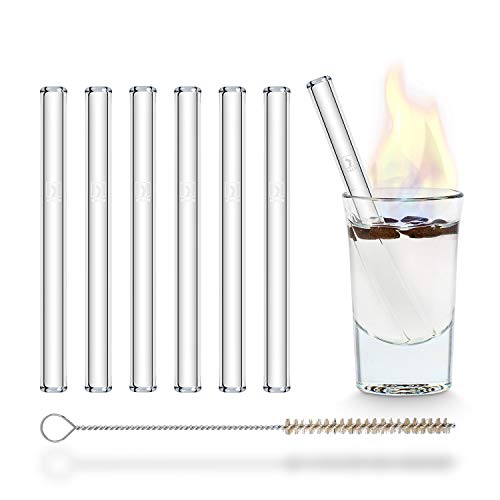 HALM Glass Straws (6 Count)