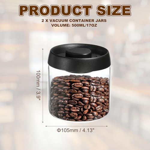 2pcs Coffee Vacuum Container