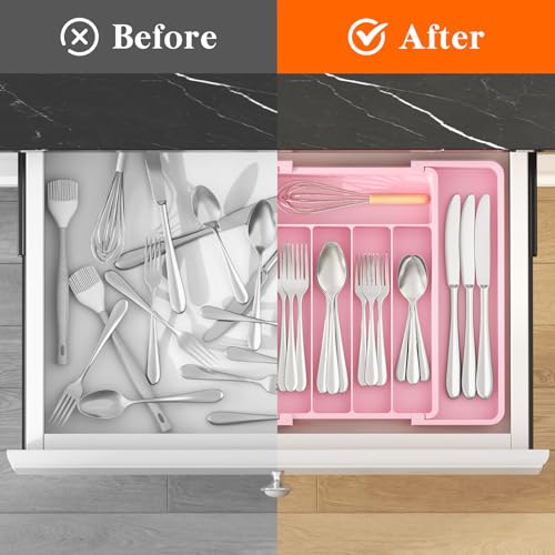 Expandable Silverware Drawer Organizer