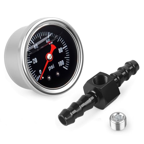 Universal 0 100psi Fuel Pressure Gauge 1