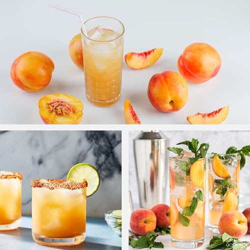 Jimoco® Syrup Pump Dispenser + Torani® Sugar Free Peach Syrup (25.4 Fl Oz)