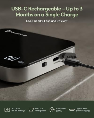 S2 Espresso Coffee Scale with Timer 0.1g Precision Shot Scale