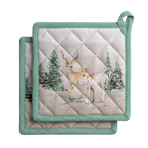 Pot Holders 100% Cotton Potholders (2 Count)