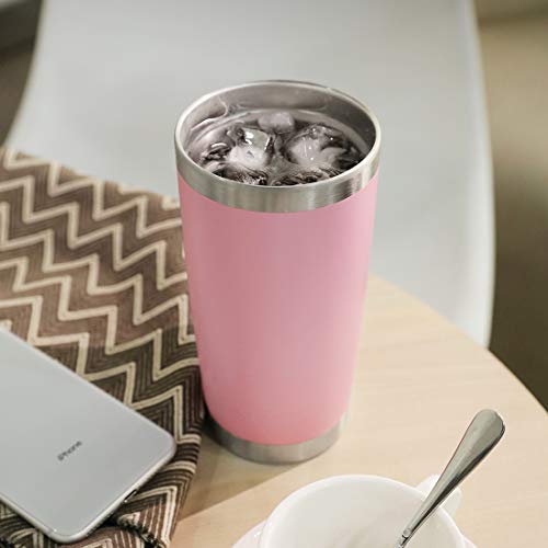 20oz Stainless Steel Tumbler Bulk with Lid (12 Count)