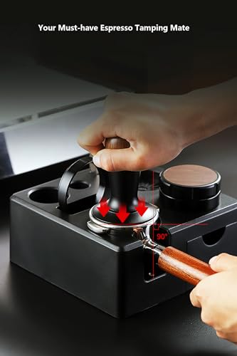 Coffee Tamper Mat Silicone Corner Tamping Mat