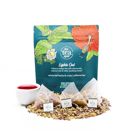 Organic Lights Out Tea with Valerian Root Relaxation (15 Count)