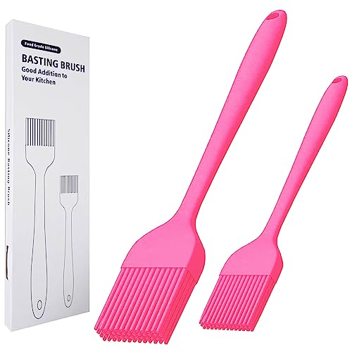 Silicone Basting Brush 2 Pcs Pastry Brush for Oil