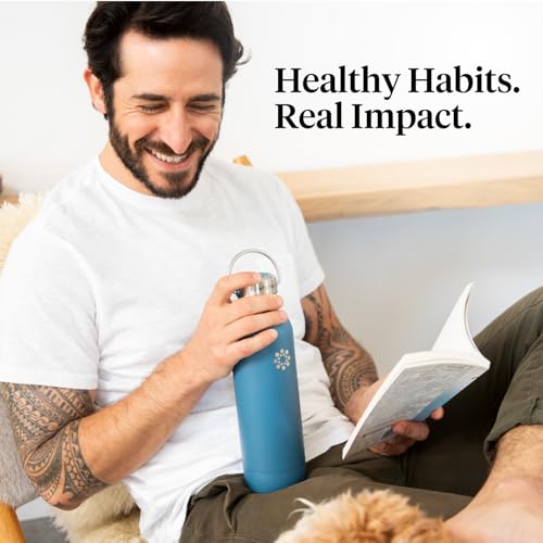 24oz Stainless Steel Sports Bottle with Chug Cap