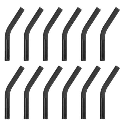 12Pcs Silicone Straw Tips (12 Count)