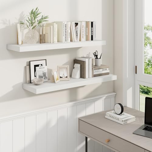 36 Inch Floating Shelves (2 Count)