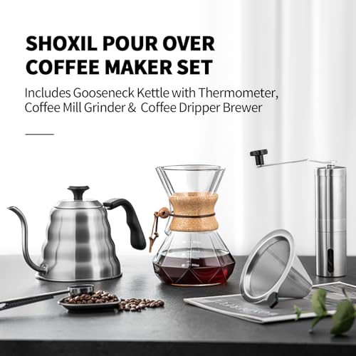 Pour Over Coffee Maker Set (4 Count)