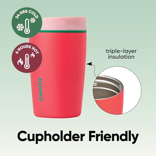 SmoothSip Slider Insulated Stainless Steel Coffee Tumbler