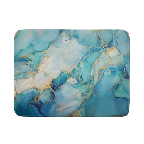 Marble Print Dish Drying Mat for Kitchen Counter