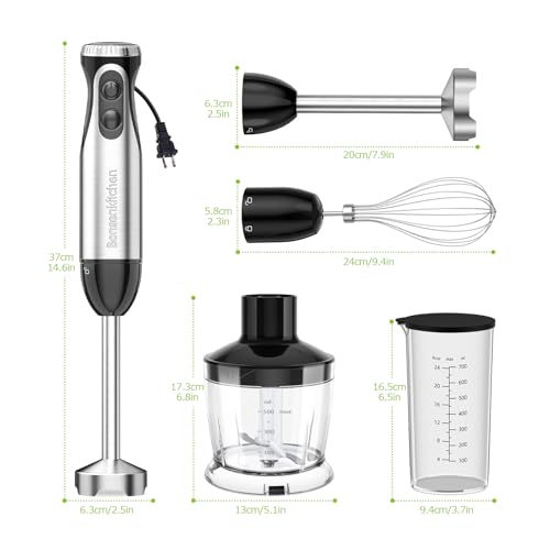 Immersion Blender with Food Processor