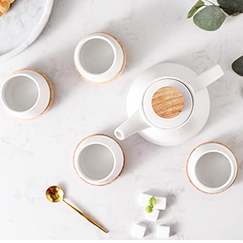 Ceramic Tea Set Gift Box Set Household Porcelain Teapot Tea Cup European